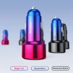 Baseus 45W Dual QC Car Digital Display Intelligent Quick Charge Charger - Image 7