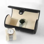 Portable Travel Watch Cylinder Protective Box Storage Bag - Image 2