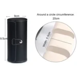 Portable Travel Watch Cylinder Protective Box Storage Bag - Image 3