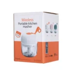 REMAX SL-BM03 Rechew Series Wireless Electric Garlic Stirrer Cordless Portable Food Processor - Image 3
