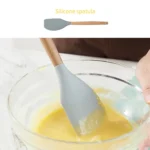 Kitchen Silicone Cream Cake Spatula Mixing Scraper Brush Butter Mixer Brushes Baking Tool - Image 4