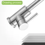 304 Stainless Steel Rotatable Faucet Sinks Cold And Hot Water Tap - Image 4