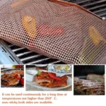Barbecue Heat Resistant Non-stick Grilling Mesh BBQ Baking Bag, Size: 24 x 14cm (Copper) - Image 8