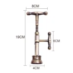 Multifunction Portable Screw Corkscrew Zinc Alloy Wine Bottle Opener, Packing: White Box - Image 3