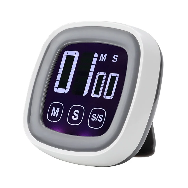 KAP2311.webp TS-BN54 Touch Timer Alarm Clock Kitchen Food Large Screen Countdown Electronic Reminder - Image 1