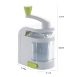 Multifunctional Manual Vegetable Grater Potatoes Carrots Cutter Slicer, Random Color Delivery - Image 2