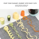 Multifunctional Manual Vegetable Grater Potatoes Carrots Cutter Slicer, Random Color Delivery - Image 3