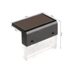 4pcs LED Solar Deck Light Waterproof Garden / Home / Driveway / Stairs / Outside Wall - Image 2