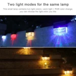 4pcs LED Solar Deck Light Waterproof Garden / Home / Driveway / Stairs / Outside Wall - Image 8