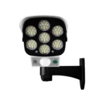 LED Solar human Body Infrared Induction Wall Lamp Simulation Monitoring Fake Camera - Image 2