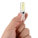 G9 4W Silicone Dimmable 8 LED Filament Light Bulb for Halls, AC 220-240V - Image 4