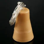 1m 10 LEDs SMD 0603 Solar Powered Copper Wire String Light Fairy Lamp Decorative Light - Image 4