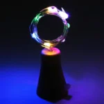 1m 10 LEDs SMD 0603 Solar Powered Copper Wire String Light Fairy Lamp Decorative Light - Image 5