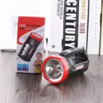 5W Rechargeable Strong LED Flashlight 2-Modes Outdoors Searchlight - Image 2