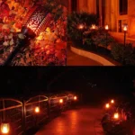 96 LED Solar Flame Light Outdoor Garden Lawn Light Garden Landscape Torch Light - Image 8