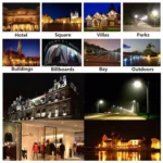 150W 176 LEDs SMD 2835 IP66 Waterproof Ultra-thin Solar Powered Timing LED Flood Light with 6V / 0.83A Solar Panel & Remote Control - Image 10