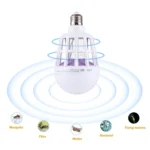 Fly Pest Insects Reject Zapper LED Ball Steep Light, AC 175-265V - Image 5