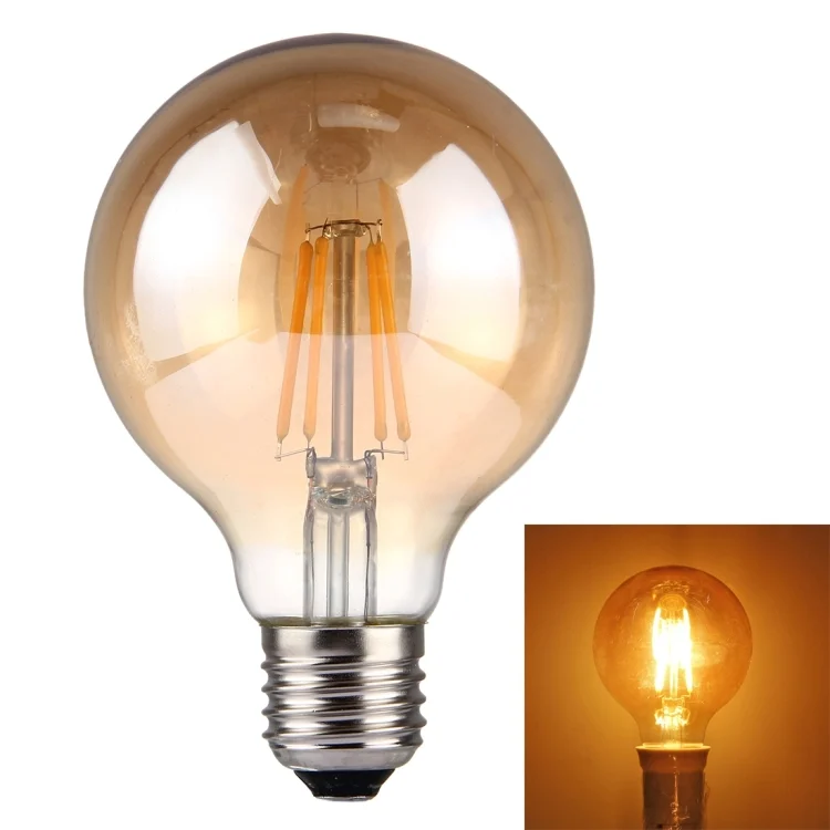 LED0464WW.webp 4 LEDs 380 LM 2700K Energy Saving Bulb, AC 195-240V - Image 1