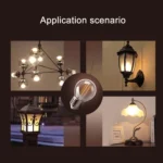 4 LEDs 380 LM 2700K Energy Saving Bulb, AC 195-240V - Image 6