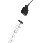 Epoxy IP65 Waterproof 30 LED 5050 SMD with 1m Extended Switch Cable & Manual Controller, Wide: 10mm - Image 4