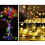 6m 40 LEDs Cherry Blossom  Holiday Decorative Light, Battery Powered - Image 6