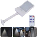 6W 800LM 48 LEDs Solar Remote Control Flat Lamp with Bracket