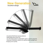 6W 800LM 48 LEDs Solar Remote Control Flat Lamp with Bracket - Image 10