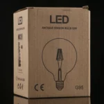 G95 E27 4W 4 LEDs 450 LM 3000K Retro Dimming LED Filament Light Bulb Energy Saving Light, AC 220V - Image 5