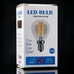 G45 E27 4W 4 LEDs 450 LM 3000K Retro Dimming LED Filament Light Bulb Energy Saving Light, AC 220V - Image 4