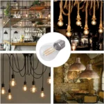 G45 E27 4W 4 LEDs 450 LM 3000K Retro Dimming LED Filament Light Bulb Energy Saving Light, AC 220V - Image 7