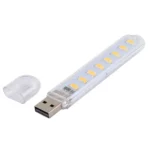 3W 8 LEDs 5730 SMD USB LED Book Light Portable Night Lamp, DC 5V - Image 2