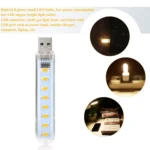 3W 8 LEDs 5730 SMD USB LED Book Light Portable Night Lamp, DC 5V - Image 5