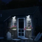 LED Human Body Induction Outdoor Garden Solar Wall Light - Image 8