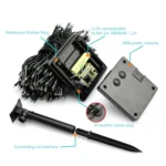 200 LEDs Outdoor Waterproof Christmas Festival Decoration Solar Lamp String, Length: 22m - Image 5