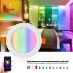RGB Dimming WIFI Smart Downlight Highlight Spotlight - Image 5