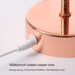 Creative Bedroom Feather Table Lamp Night Light Decorative Light - Image 3