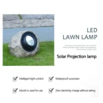 Solar Powered Simulated Stone Spotlight LED Light IP65 Waterproof Outdoor Garden Lawn Lamp - Image 4
