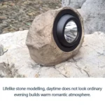 Solar Powered Simulated Stone Spotlight LED Light IP65 Waterproof Outdoor Garden Lawn Lamp - Image 6