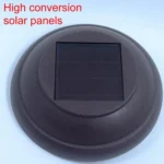 Solar Energy Coffee Outdoor Lawn Lamp IP65 Waterproof LED Decorative Garden Light - Image 3