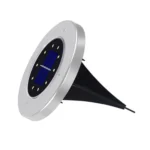 2 PCS 10 LEDs Solar Powered Buried Light Under Ground Lamp IP65 Waterproof Outdoor Garden Street Light - Image 2