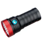 3 Gears, DB18 18xT6, Luminous Flux: 5400lm LED Flashlight, Without Battery - Image 2