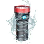 3 Gears, DB18 18xT6, Luminous Flux: 5400lm LED Flashlight, Without Battery - Image 9