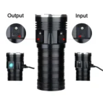 3 Gears, K18MAX 18xT6, Luminous Flux: 5400lm LED Flashlight, Without Battery - Image 7