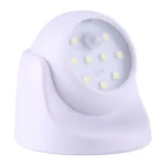 9 LEDs 240 LM 6000K 360 Degrees Rotation Wireless Motion Sensor Wardrobe Light / Night Light / Wall Lamp for bedroom, living room, bathroom, aisle - Image 3