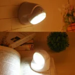 9 LEDs 240 LM 6000K 360 Degrees Rotation Wireless Motion Sensor Wardrobe Light / Night Light / Wall Lamp for bedroom, living room, bathroom, aisle - Image 10