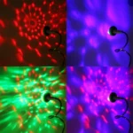 4W USB LED Flexible Lamp RGB Crystal Magic Ball Stage Light - Image 10