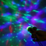 4W RGB 1 to 2 USB LED Crystal Magic Ball Stage Light - Image 10