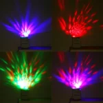 4W RGB USB LED Crystal Magic Ball Stage Light with 8 Pin Adapter - Image 8