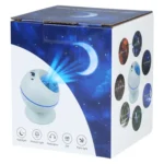 5W Micro USB Power Supply Remote Control Starry Sky Laser Projection Lamp LED Atmosphere Night Light with Magnetic Base - Image 6