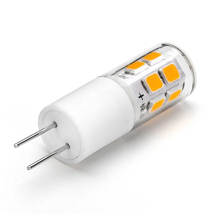 LED1197WW_1.webp G4 1.3W SMD 2835 14 LEDs No Flicker LED Corn Light, AC/DC 12V - Image 2
